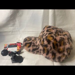 Fur baseball cap